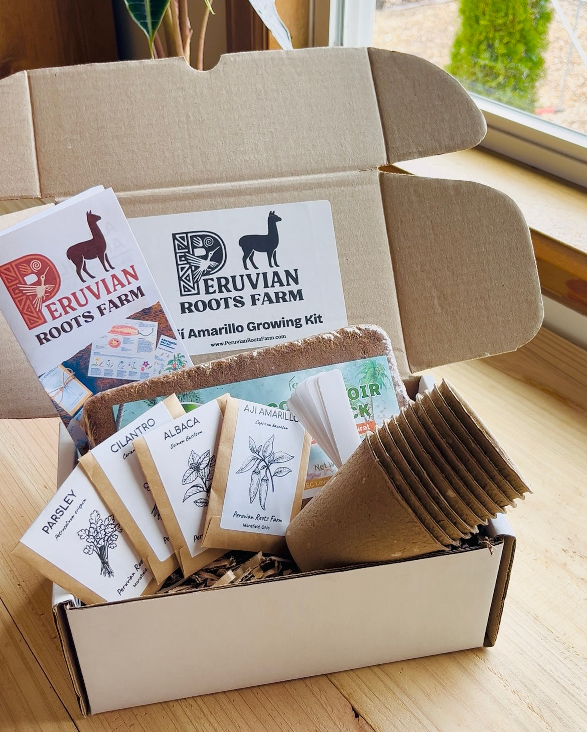 Peruvian Aji Amarillo Seed Starter Kit – Limited Edition