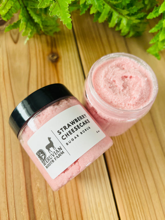Strawberry Cheesecake Body Sugar Scrub