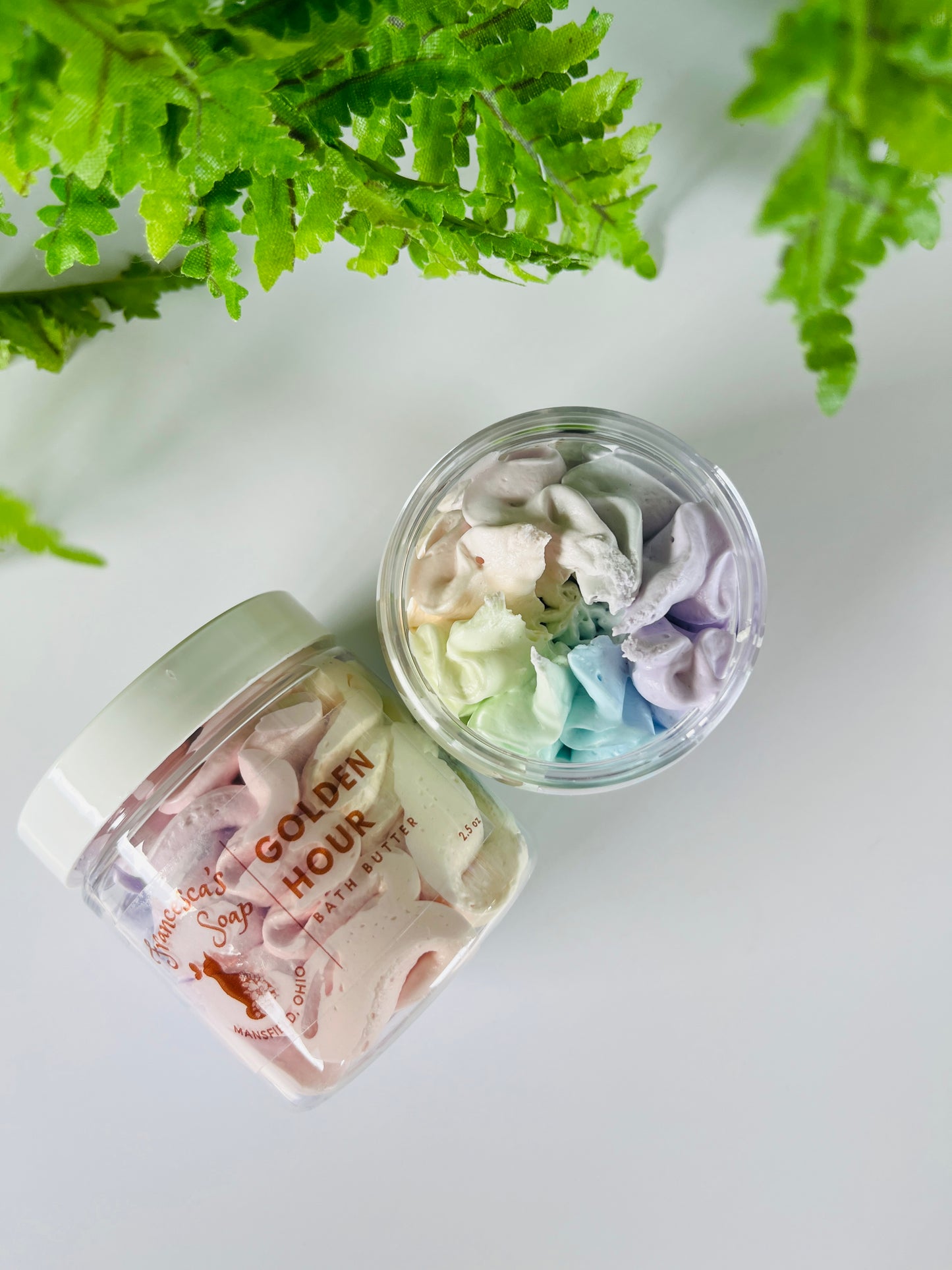 Rainbow Body Bath Butter – Golden Hour