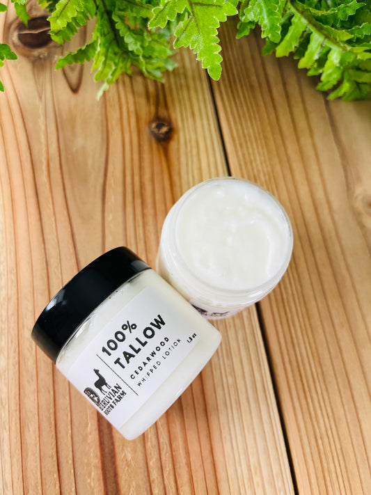 Tallow Lotion – Cedarwood