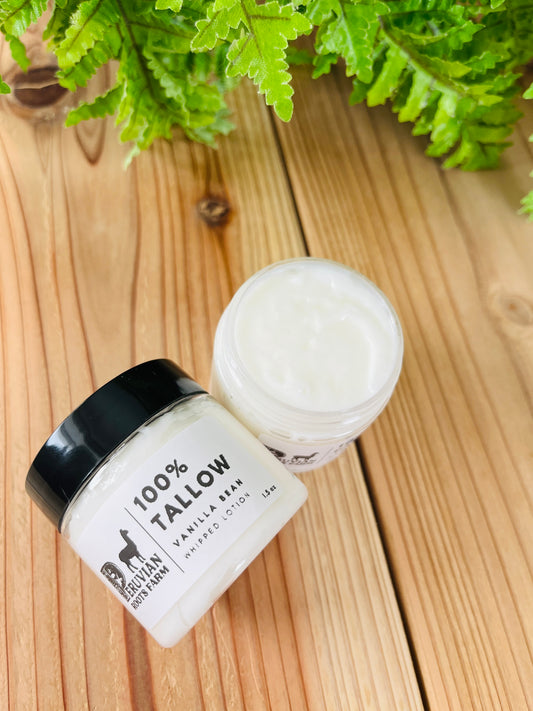 Tallow Lotion – Vanilla Bean